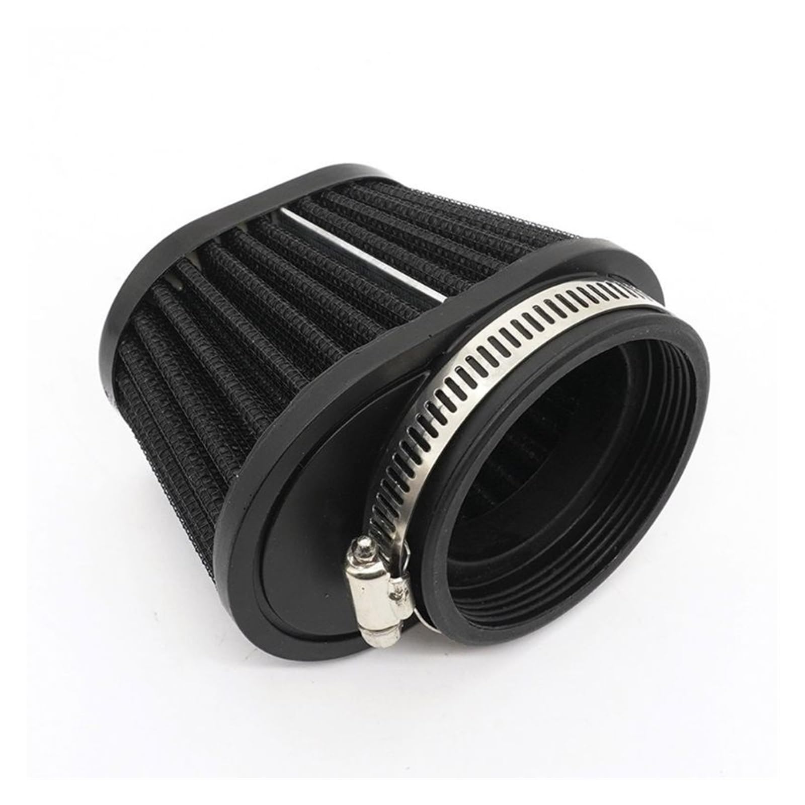 Lufteinlass Schlauch 51/55/60mm Universal Motorrad Luftfilter Auto Motorrad Air Intake Zubehör 2025 Auto Ansaugrohr(Black-1) von Hgkqbomb