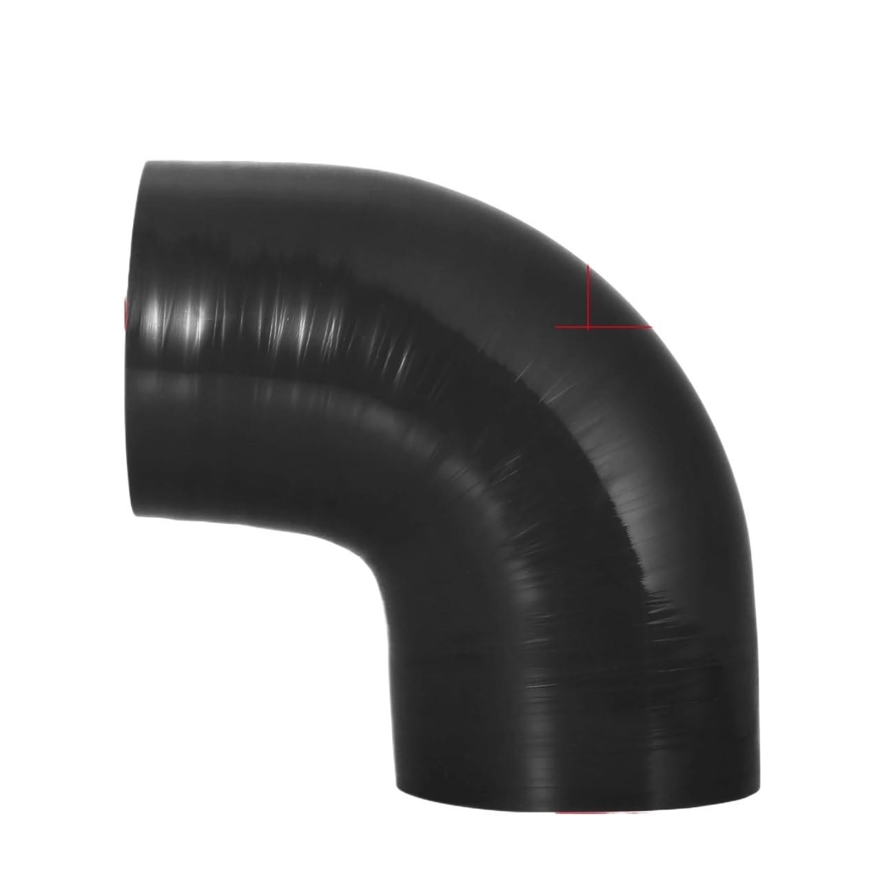 Lufteinlass Schlauch 90 Grad 38 MM-102 MM Innendurchmesser. Ellenbogenschlauch Silikonschlauch Schlauchverbinder Ladeluftkühlerrohr Für Luft-Turbo-Ansaugrohr Auto Ansaugrohr(89mm ID Black) von Hgkqbomb