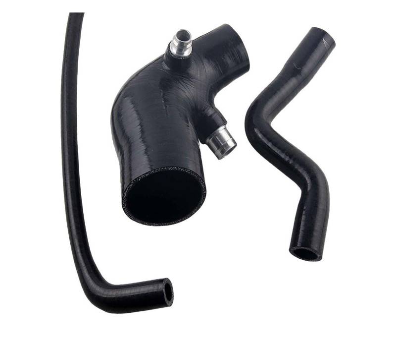 Lufteinlass Schlauch Ansaugschlauch-Kit Für F20 116 118 F35 R56 F30 316 N13 1,6 2012 2013 2014 2015 Silikon Auto Ansaugrohr(Schwarz) von Hgkqbomb