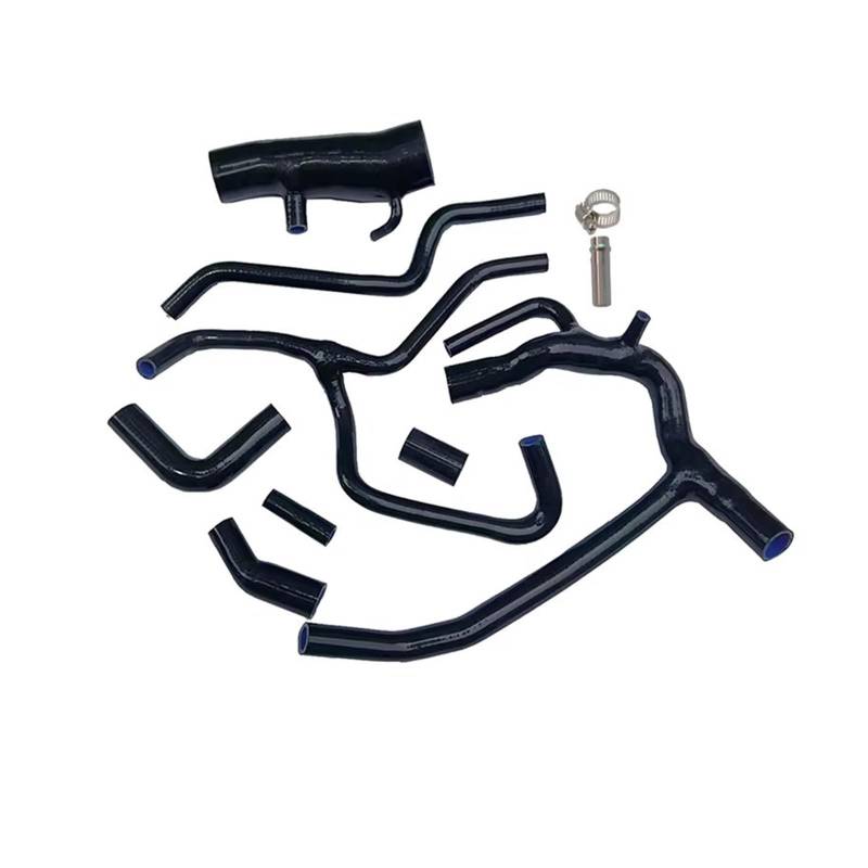 Lufteinlass Schlauch Auto-Silikon-Kühlerkühlmittel Komplett Komplettes Set Rohrschlauch-Kit Für Land Für Rover Für Discovery 2 TD5 1999 2000–2004 Auto Ansaugrohr von Hgkqbomb