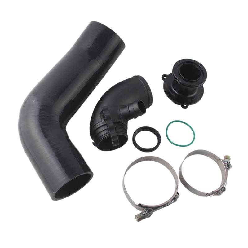 Lufteinlass Schlauch Auto Turbo Inlet Outlet Upgrade Rohre Ansaugrohre Turbo Schalldämpfer Löschen Für VW Für Golf 7 Für A3 EA888 Gen3 Für Skoda Für Octavia Auto Ansaugrohr(BLACK HOSE A) von Hgkqbomb