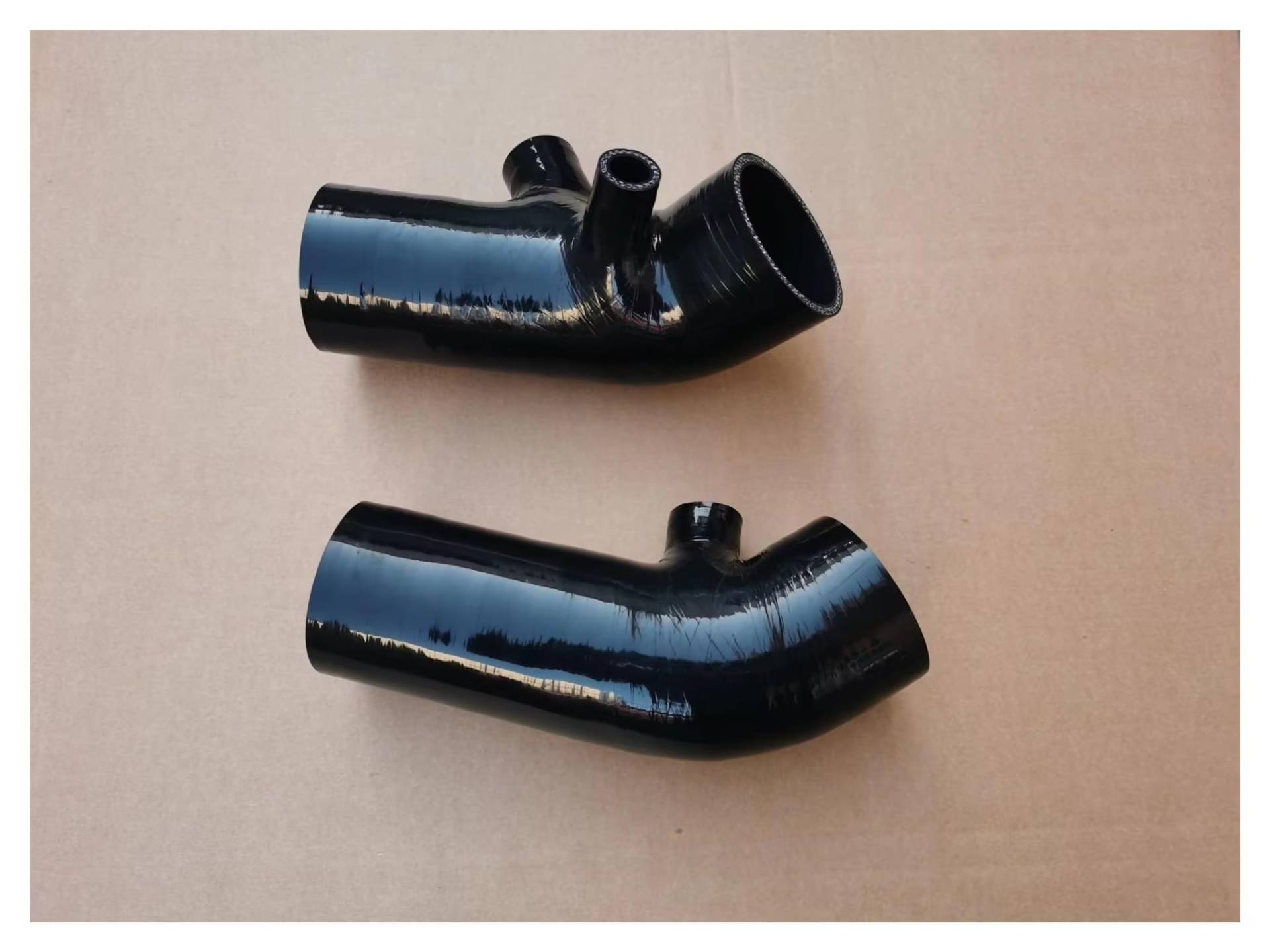 Lufteinlass Schlauch Für Infiniti FX35 S51 VQ35HR 3.5L 7A/MT 6 Cyl 2009-2012 Silikon Air Intake Schlauch 16576-1CB1A 16576-1CB0A 165761CB1A 165761CB0A Auto Ansaugrohr(2piece intake Blue) von Hgkqbomb