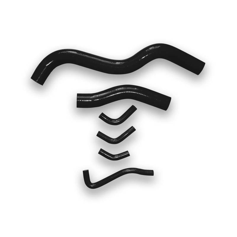 Lufteinlass Schlauch Für MITSUBISHI Für Lancer EVO 1 2 3 Für Evolution I II III CD9A/CE9A 4G63T 1992-1996 Silikon Kühler Kühlmittel Schlauch Auto Ansaugrohr(6 full kits - blac) von Hgkqbomb