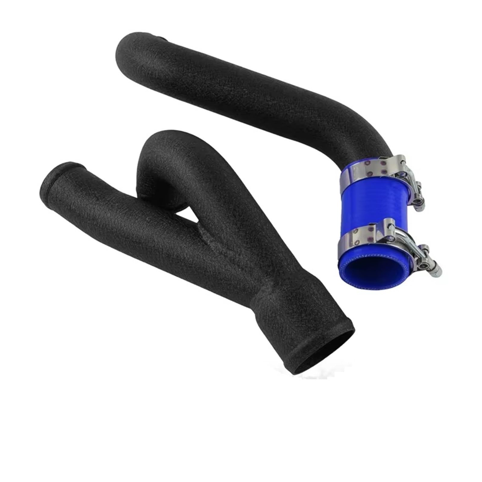 Lufteinlass Schlauch Für N54 35i 335i 335xi 335is E82 E88 08-13 E90 E92 E93 2007-2013 Wrinkle Black 2" Aluminium-Upgrade-Rohr-Kit Turbo Outlet Charge Auto Ansaugrohr(Blau) von Hgkqbomb