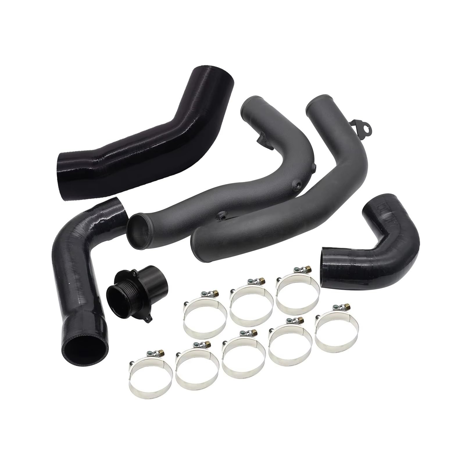 Lufteinlass Schlauch High Flow Ladeluftkühler Turbo Charge Pipe Kit Mit Schalldämpfer Löschen Für VW Für Golf MK7 Für GTI MQB EA888 Gen3 Für S3 A3 8V Cupra 1.8T 2.0T Auto Ansaugrohr Lufteinlass Schlauch High Flow Ladeluftkühler Turbo Charge Pipe Kit Mit Schalldämpfer Löschen Für VW Für Golf MK7 Für GTI MQB EA888 Gen3 Für S3 A3 8V Cupra 1.8T 2.0T Auto Ansaugrohr von Hgkqbomb