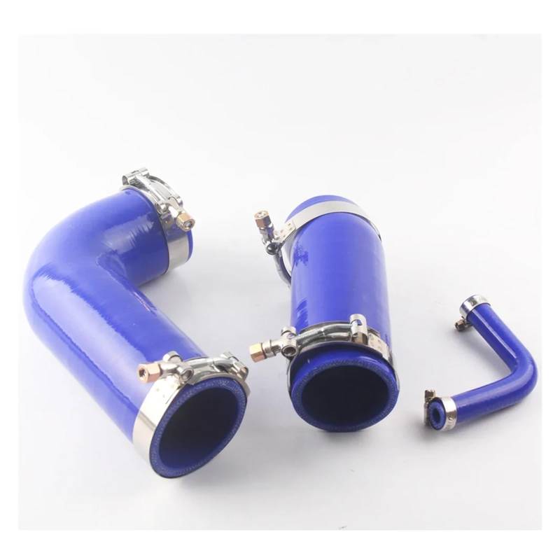 Lufteinlass Schlauch Luftansaugschlauch Für VW Für Golf 7 Für GTI MK7 EA211 1.2 1.4 Motor Für A3 Für Seat Für Leon Für Skoda Auto Ansaugrohr(3 piece blue C) von Hgkqbomb