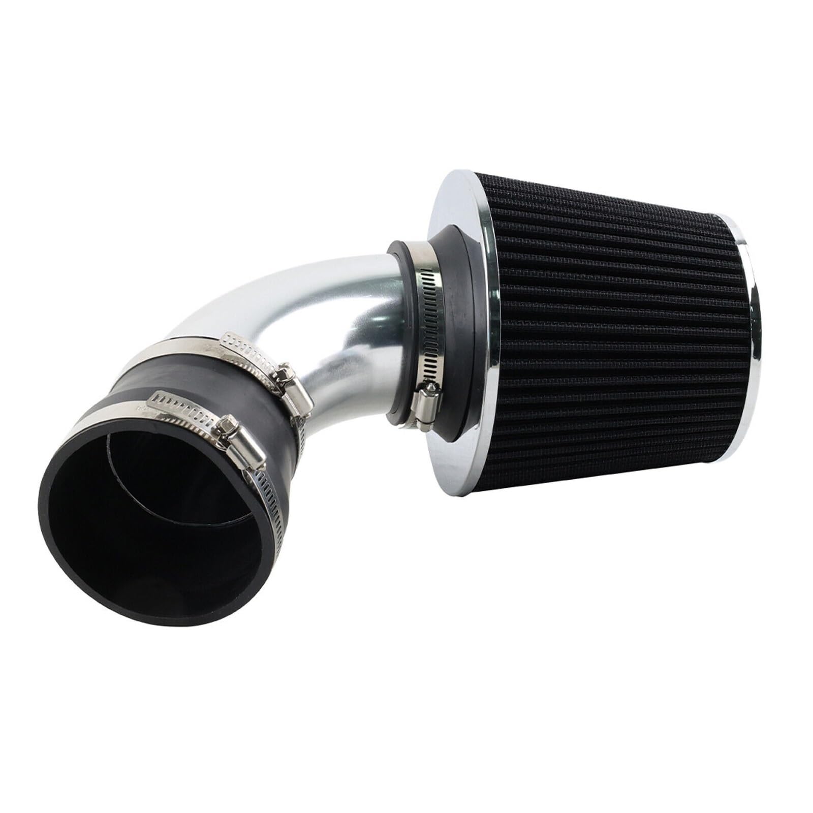 Lufteinlass Schlauch Racing Short Ram Air Intake Filter Kit Für E46 3-Serie 1999 2000 2001 2002 2003 2004 2005 323 325 328 330 Auto Ansaugrohr(Schwarz) von Hgkqbomb