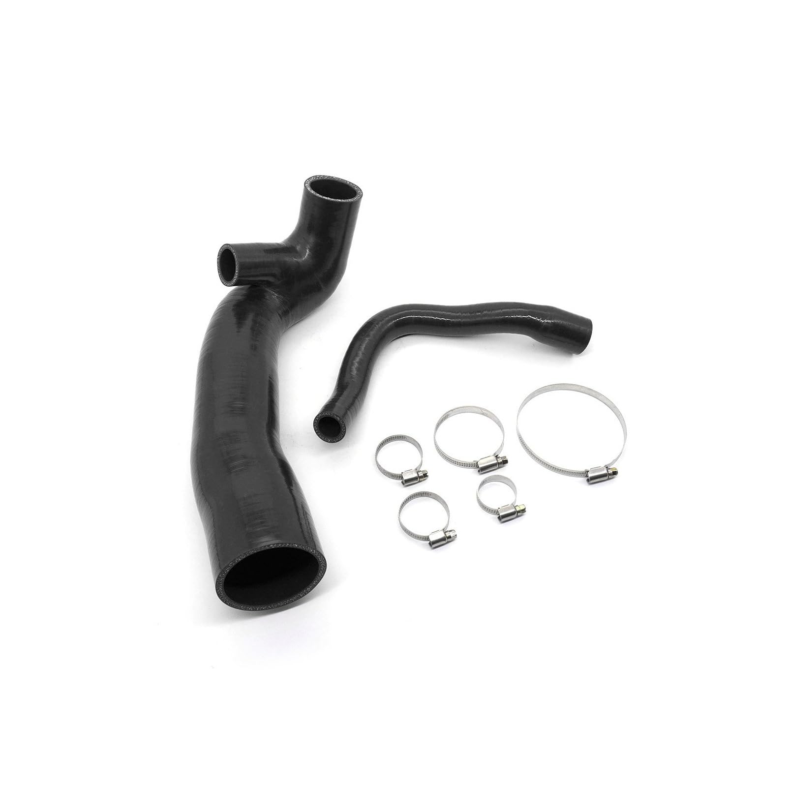 Lufteinlass Schlauch Silikon-Turbo-Einlassrohr-Kit Kaltluftansaugschlauch Für Mini Für Cooper S Für Clubman 1.6T R55 R56 R57 R58 R59 R60 R61 N14 N18 Motor Auto Ansaugrohr(N14 Black) von Hgkqbomb