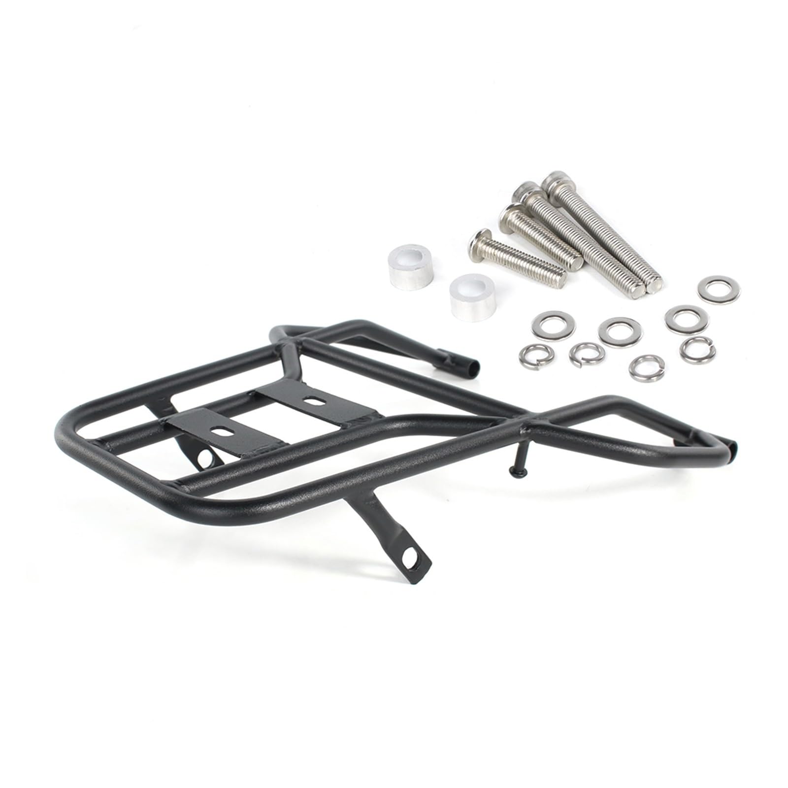 Motorrad Gepäckträger Für CRF300L CRF 300L Rally 2021 2022 2023 2024 Gepäck Halter Fracht Regal Halterung Hinten Rack Hinterradgepäckträger(A) von Hgkqbomb