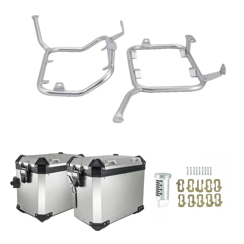 Motorrad Gepäckträger Für F700GS F800GS F 800 GS 700GS 2009-2017 Aluminium Box Gepäck Rack Top Case Pannier Sattel Halterung Stamm Box Hinterradgepäckträger(Pannier SL Rack SL) von Hgkqbomb