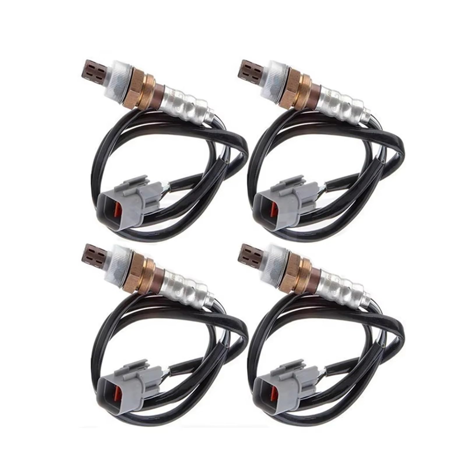 Sauerstoff Sensor 4-teiliger O2-Sauerstoffsensor Für Hyundai Für Tucson 2005-2009 Für Santa Fe 2003-2006 Für Kia Für Sportage 2005-2010 Upstream-Downstream-Sensor Lambda Sensor von Hgkqbomb