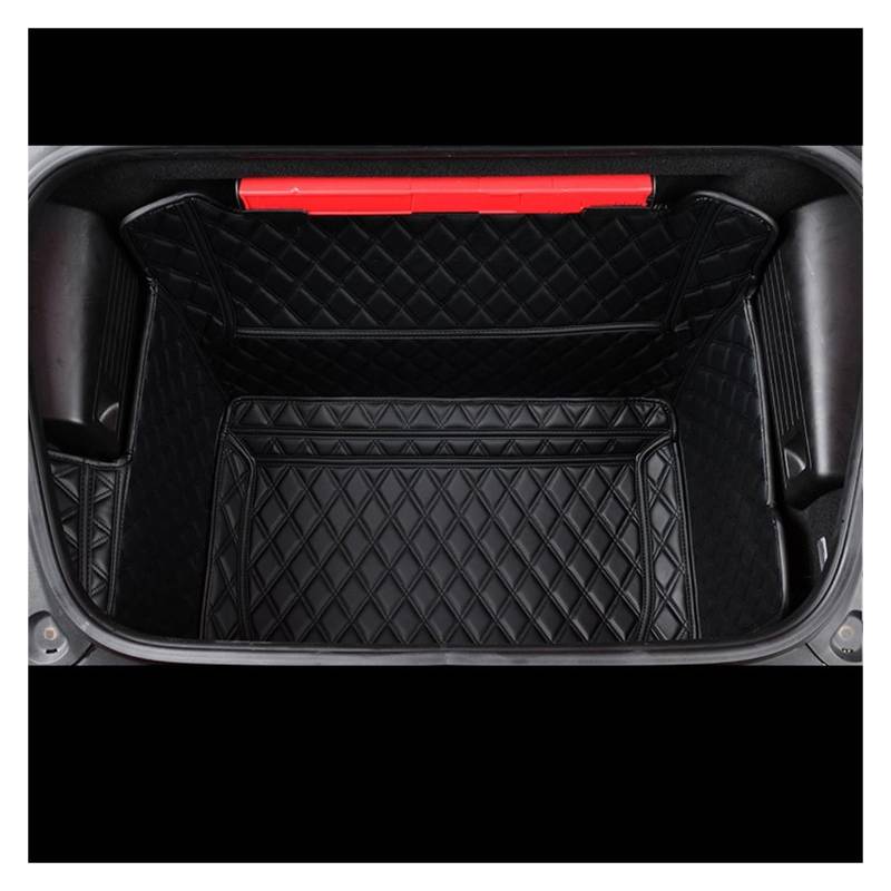 Kofferraumwanne Für 718 Für Boxster Für Cayman Auto Vorne Hinten Kofferraummatte Anti-schmutzig Schutz Innen Liner Abdeckung Pad Heck Kofferraum Protektor Pad(Black a) von Hguvsjd