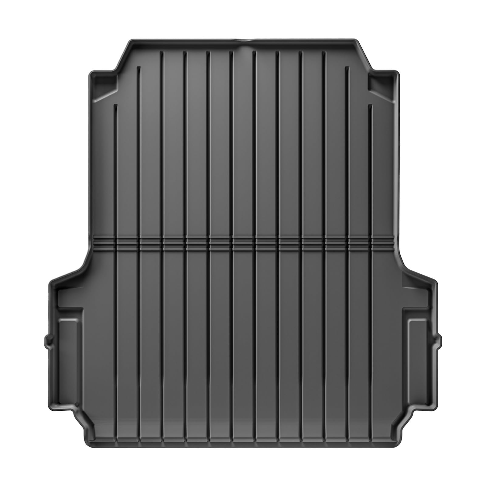 Kofferraumwanne Für Ford Für Ranger 2024 2025 Fit 5FT 59.6Bed Auto LKW-Ladeflächenmatten-Liner Kofferraum-Ladeflächen-Liner Schwarzer TPE-Fußmattenschutz Heck Kofferraum Protektor Pad(Trunk 1P) von Hguvsjd