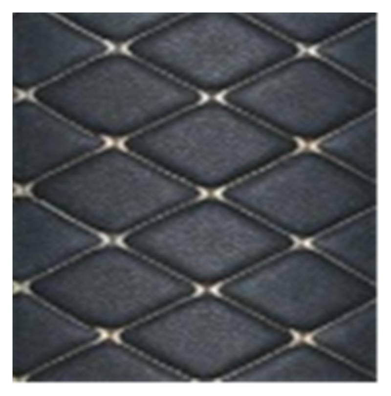 Kofferraumwanne Für Ford Für S-max 2006 2007 2008 2009 2010 2011 2012 2013 2014 2015 Zubehör Leder Cargo-Liner Kofferraummatte Heck Kofferraum Protektor Pad(Black beige Wire) von Hguvsjd