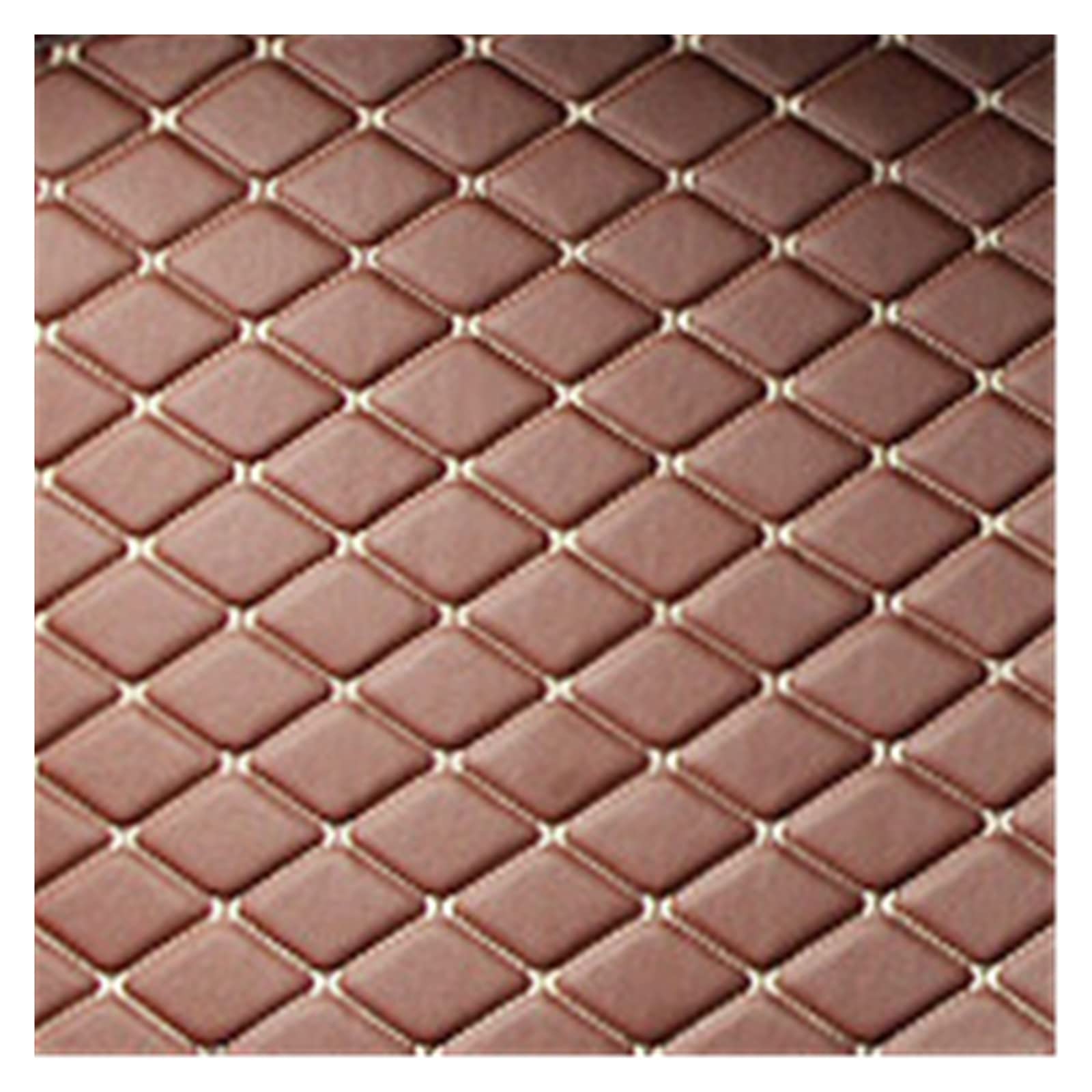 Kofferraumwanne Für Für Cayenne 2011-2015 958 Kofferraummatte Abdeckung Teppich Auto Kofferraummatten Leder Auto Cargo-Liner Heck Kofferraum Protektor Pad(Brown,One Set) von Hguvsjd