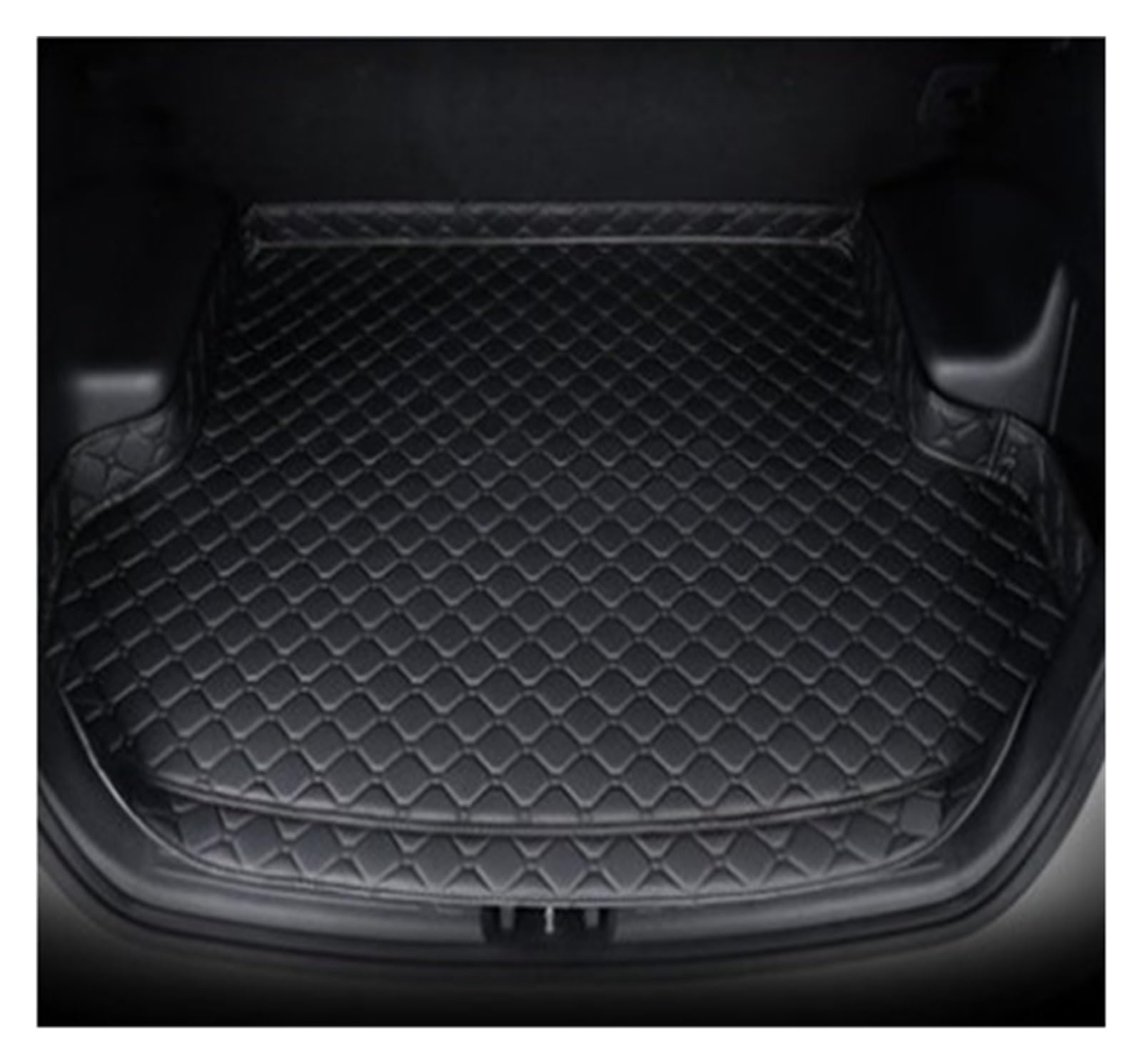 Kofferraumwanne Für Jaguar XF 2008 2009 2010 2011 2012 2013 2014 2015 Hohe Seite Auto Stamm Matte Cargo-Liner Teppich Innen Abdeckung Heck Kofferraum Protektor Pad(Black a) von Hguvsjd