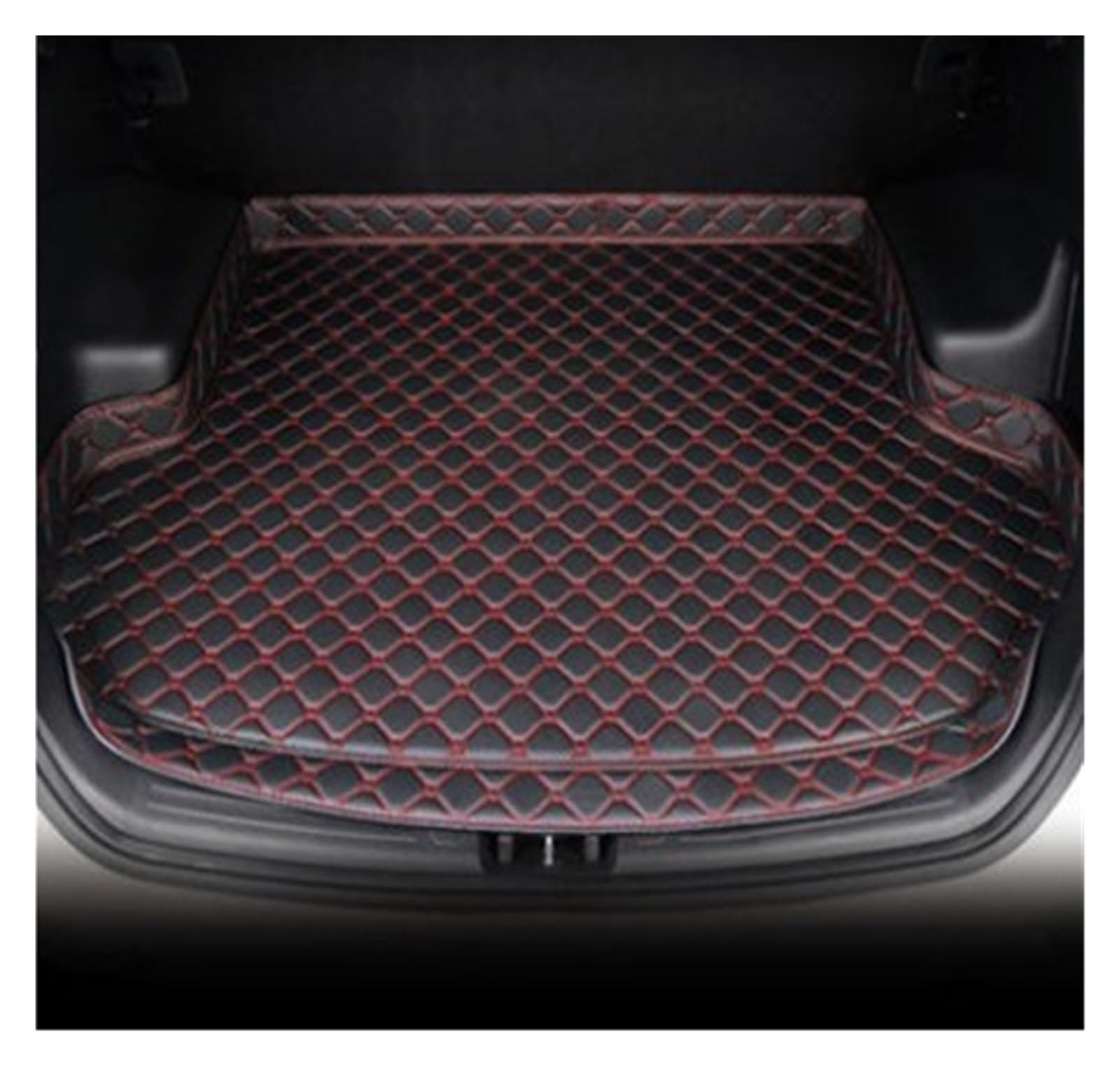 Kofferraumwanne Für Käfer 2012 2013 2014 2015 2016 2017 2018 High Side Kofferraummatte Cargo-Liner Teppich Innenzubehör Abdeckung Heck Kofferraum Protektor Pad(Black red) von Hguvsjd