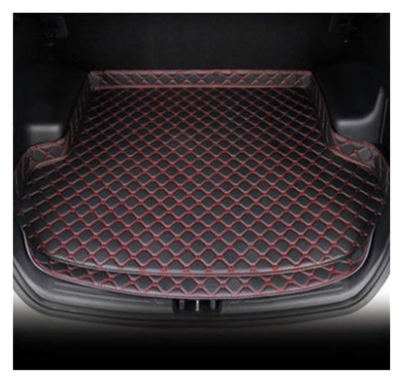 Kofferraumwanne Für Käfer 2012 2013 2014 2015 2016 2017 2018 High Side Kofferraummatte Cargo-Liner Teppich Innenzubehör Abdeckung Heck Kofferraum Protektor Pad(Black red) von Hguvsjd