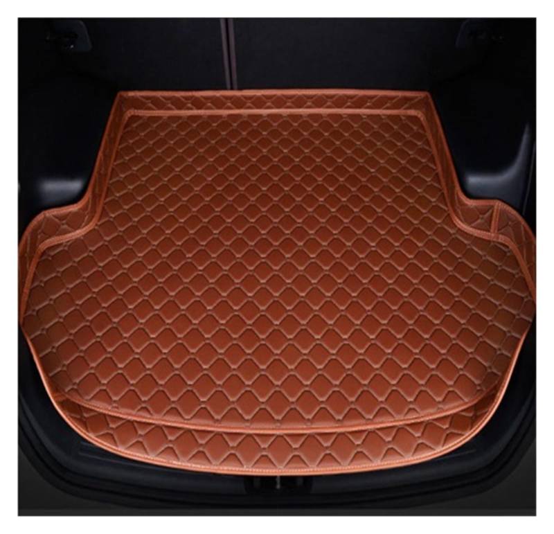 Kofferraumwanne Für Käfer 2012 2013 2014 2015 2016 2017 2018 High Side Kofferraummatte Cargo-Liner Teppich Innenzubehör Abdeckung Heck Kofferraum Protektor Pad(Brown) von Hguvsjd