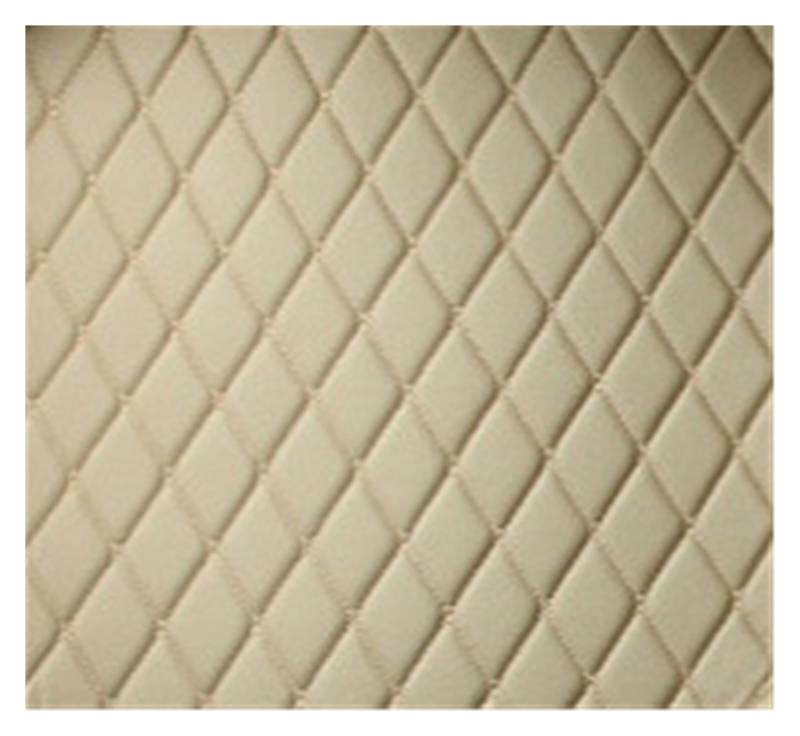 Kofferraumwanne Für Kia Carnival 2006-2020 2016 2017 2018 2019 2015 2014 2013 2012 2011 Leder Kofferraummatte Cargo-Liner Heck Kofferraum Protektor Pad(Beige) von Hguvsjd