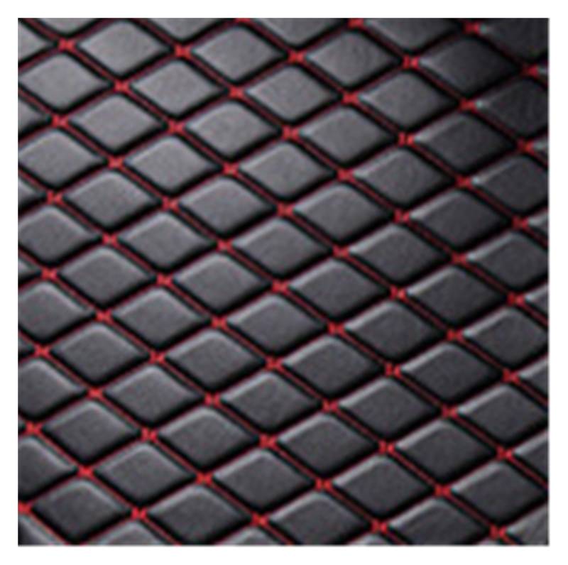 Kofferraumwanne Für Kia Für Sportage 4 Kx5 L2016 2017 2019 2020 3D Kofferraummatten Eather Auto Kofferraummatte Cargo-Liner Teppich Teppich Heck Kofferraum Protektor Pad(Black red Wire) von Hguvsjd