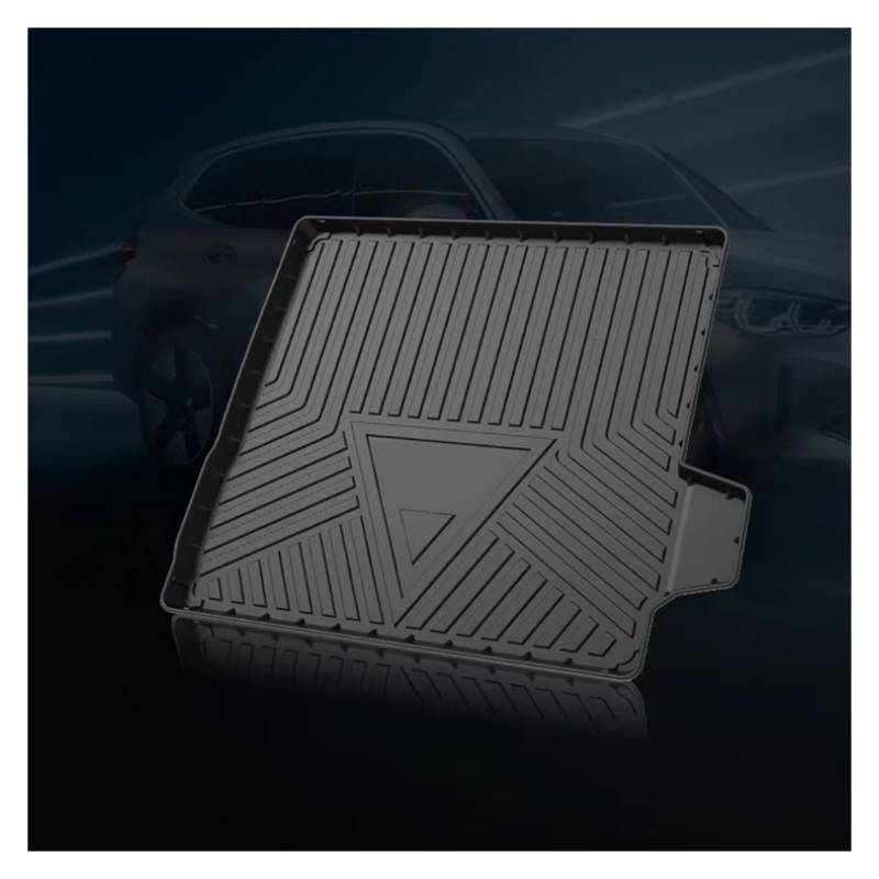 Kofferraumwanne Für Peugeot 5008 5/7 Sitzer 2017-2023 Auto-Kofferraumabdeckungsmatte TPE Wasserdichter Rutschfester Gummi-Cargo-Liner Heck Kofferraum Protektor Pad von Hguvsjd