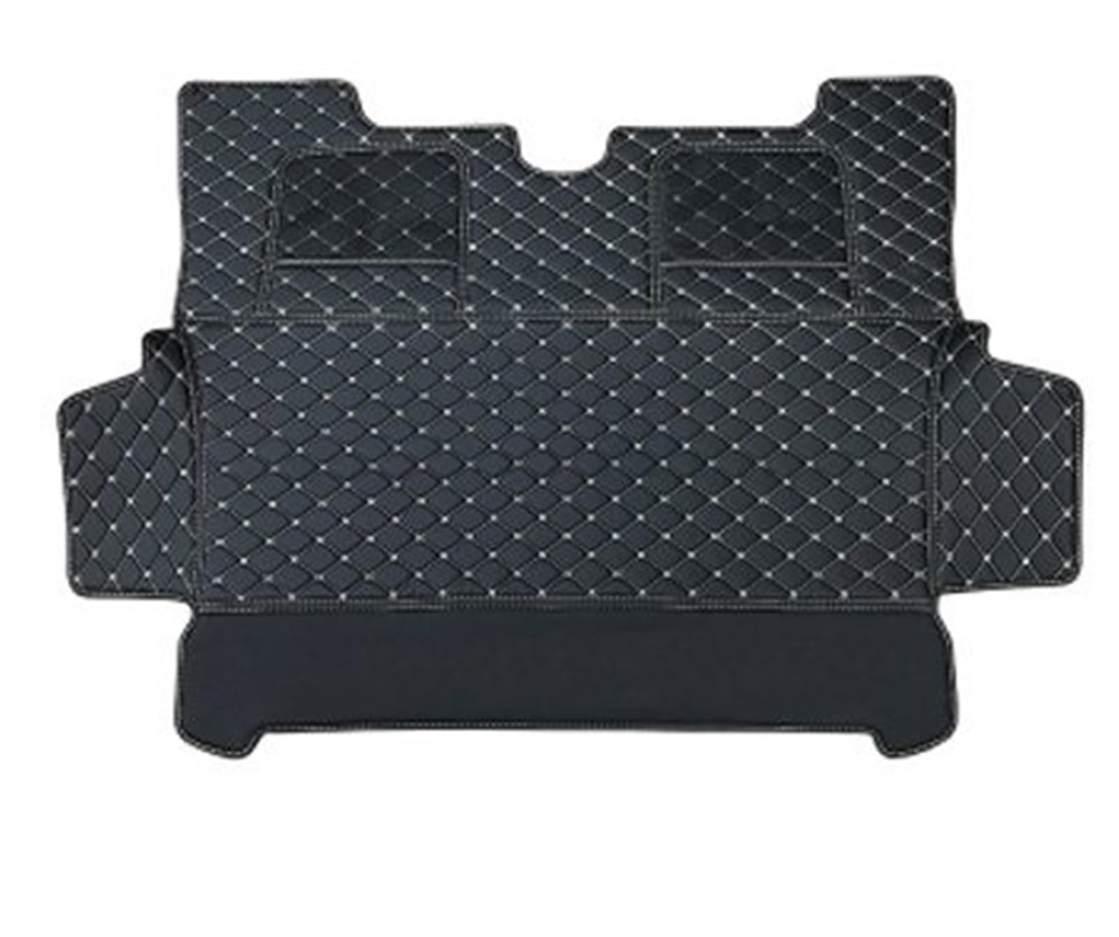Kofferraumwanne Für Smart 451 Für Smart 453 Für Fortwo 2009-2020 Zubehör Auto Leder Material Auto Hinten Matte Heck Kofferraum Protektor Pad(E Black-Fully) von Hguvsjd