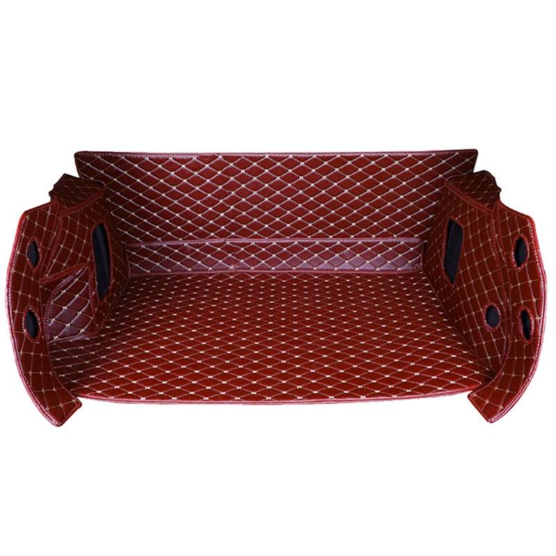 Kofferraumwanne Für Subaru Für Forester 2013 2014 2015 Autozubehör Custom Cargo-Liner Auto Mat Trunk Heck Kofferraum Protektor Pad(Burgundy) von Hguvsjd