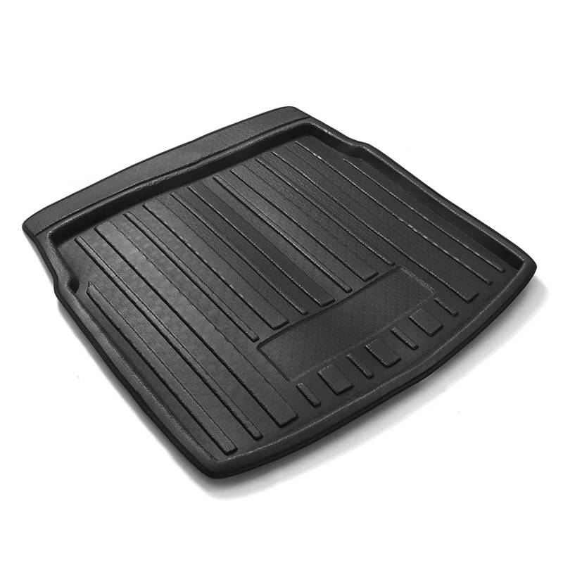 Kofferraumwanne Für VW Für Tiguan MK2 2017 2018 2019 Auto Cargo Liner Boot Tray Hinten Stamm Abdeckung Matt Matte Boden Teppich Kick Pad Heck Kofferraum Protektor Pad von Hguvsjd