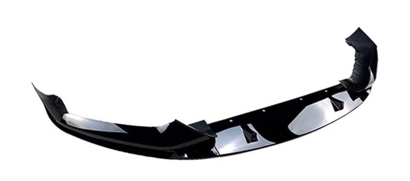 Frontlippe Frontspoiler für BMW 5 Series G30 M-Tech Sport 2018-2020,Antikollisionsschutz Frontlippe Spoiler,Spoilerlippe Diffusor Body Kit Außen Zubehör,A-Negro von HhhhhYf