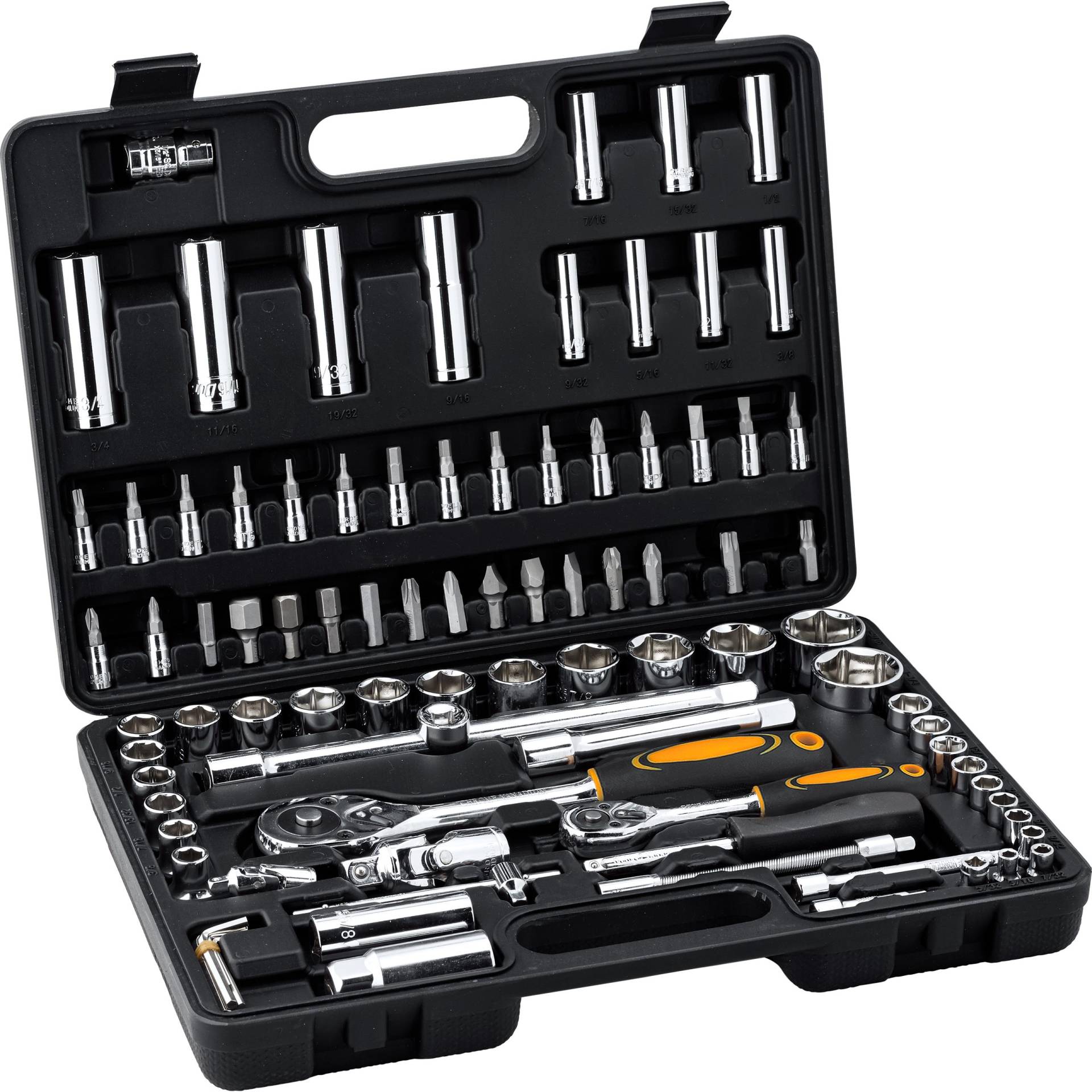 Hi-Q Tools Steckschlüsselsatz 94-teilig "Zoll" Hi-Q Tools Steckschlüsselsatz 94-teilig "Zoll" von Hi-Q Tools