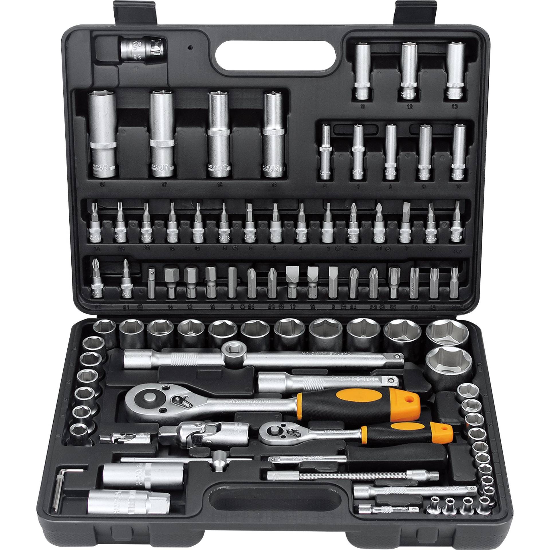 Hi-Q Tools Steckschlüsselsatz 94-teilig Hi-Q Tools Steckschlüsselsatz 94-teilig von Hi-Q Tools