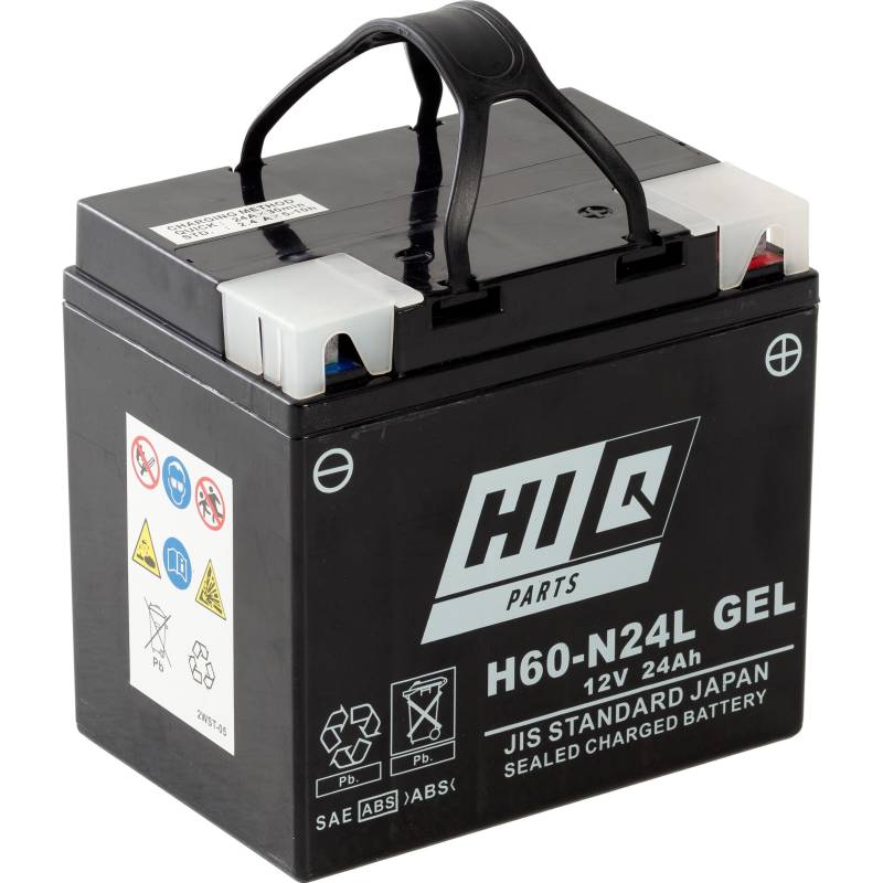 Hi-Q Batterie AGM Gel geschlossen H60-N24L, 12V, 24Ah (Y60-N24L) von Hi-Q