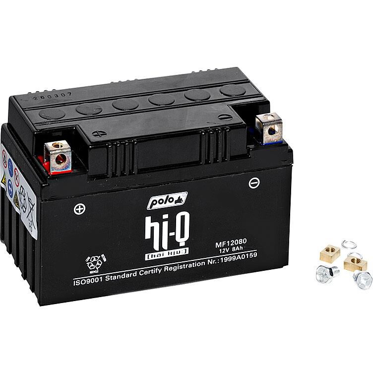 Hi-Q Batterie AGM Gel geschlossen HTX9-BS, 12V, 8Ah (YTX9-BS) von Hi-Q