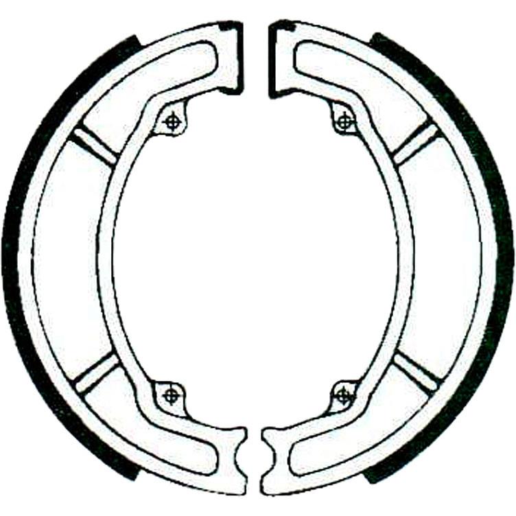 Hi-Q Bremsbacken Y506/MF451, 130x28mm von Hi-Q