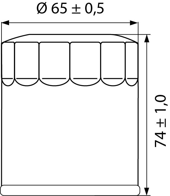 Hi-Q Ölfilter Patrone OF156 für KTM Hi-Q Ölfilter Patrone OF156 für KTM von Hi-Q