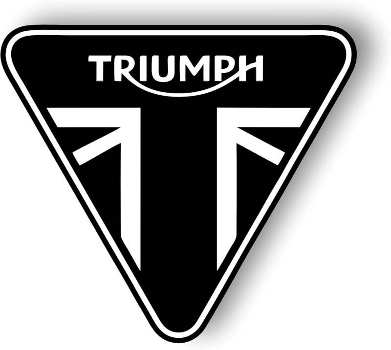 Hicsticayt Triumph Sticker, Aufkleber, Doppelpack, mehrere Größen Einschließlich 2-teilig (5cm) von Hicsticayt