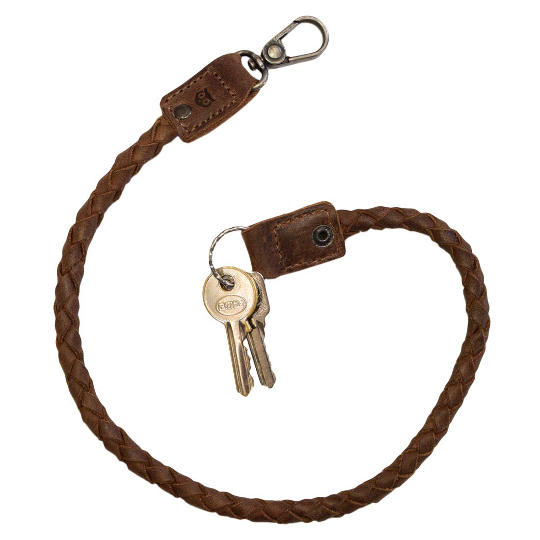 Hide & Drink, Ledergeflecht Biker Kette/Schlüsselband/Schlüsselanhänger/Portemonnaie Kette/Zubehör/Motorräder/Vintage, handgefertigt inkl. 101 Jahre Garantie :: Bourbon Brown Hide & Drink, Ledergeflecht Biker Kette/Schlüsselband/Schlüsselanhänger/Portemonnaie Kette/Zubehör/Motorräder/Vintage, handgefertigt inkl. 101 Jahre Garantie :: Bourbon Brown von Hide & Drink