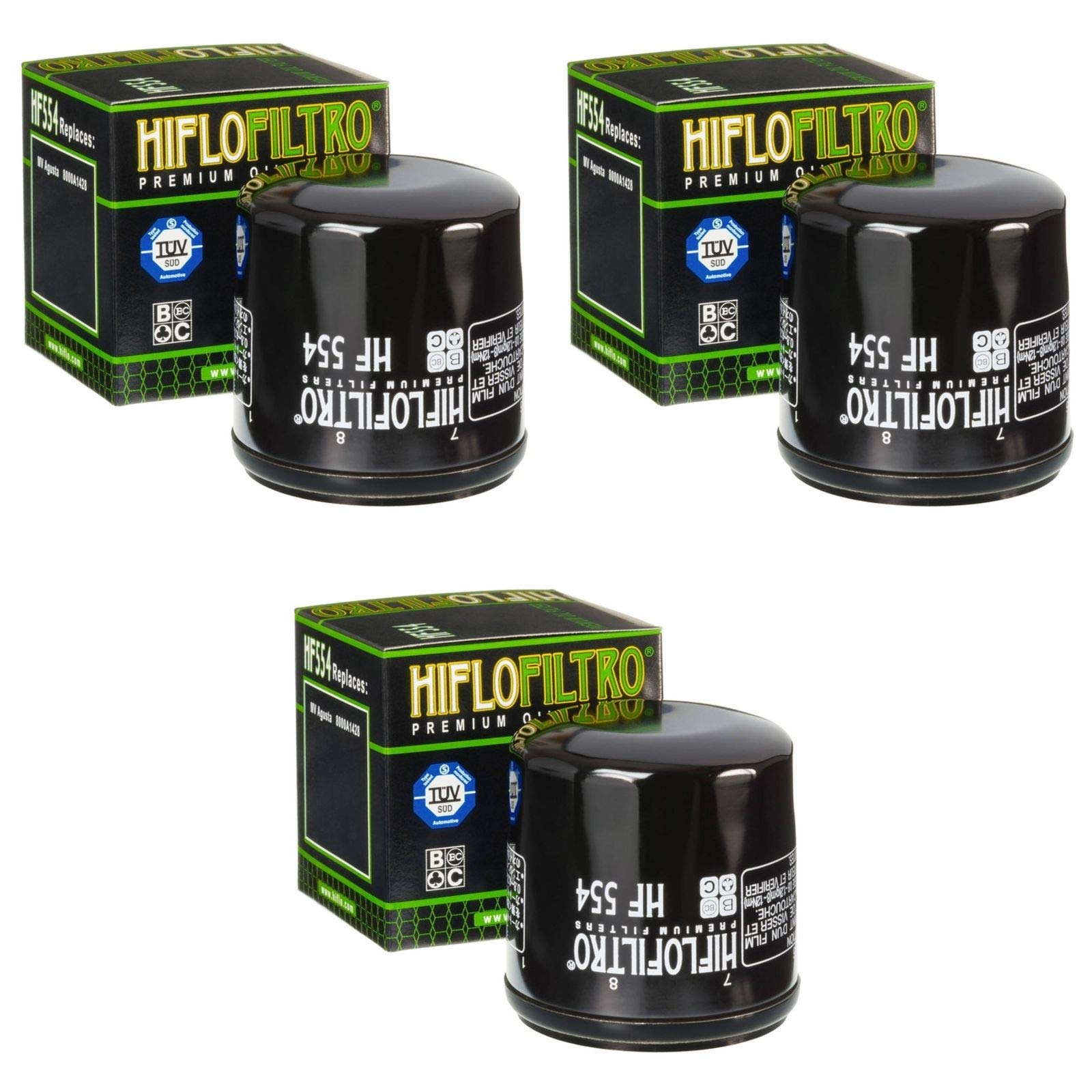 Hiflo 3x Ölfilter F4 1000 S 1+1 Biposto 2005-2007 HF554 Hiflo 3x Ölfilter F4 1000 S 1+1 Biposto 2005-2007 HF554 von HifloFiltro