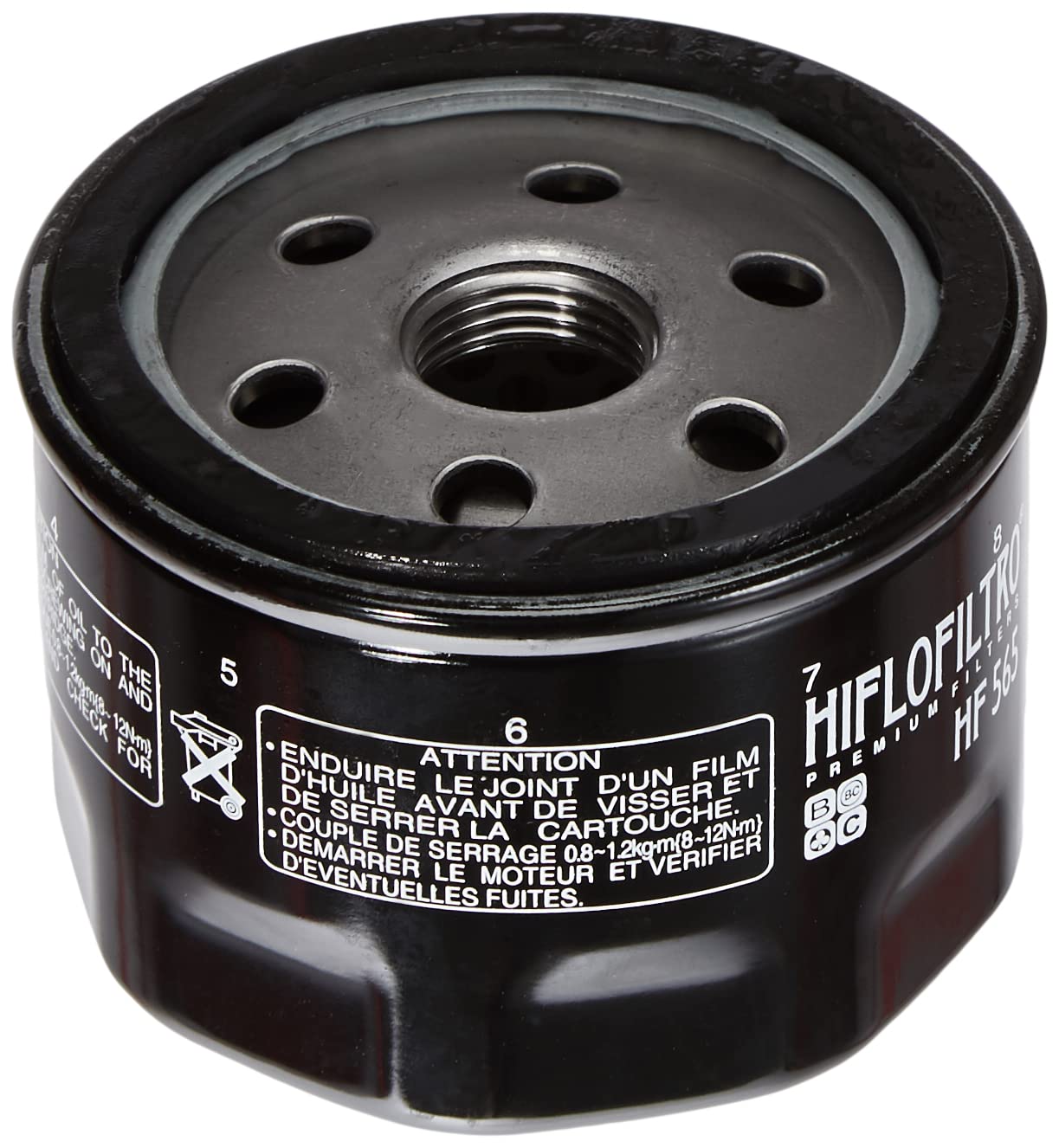 HifloFiltro HF565 Ölfilter, Anzahl 1 von HifloFiltro