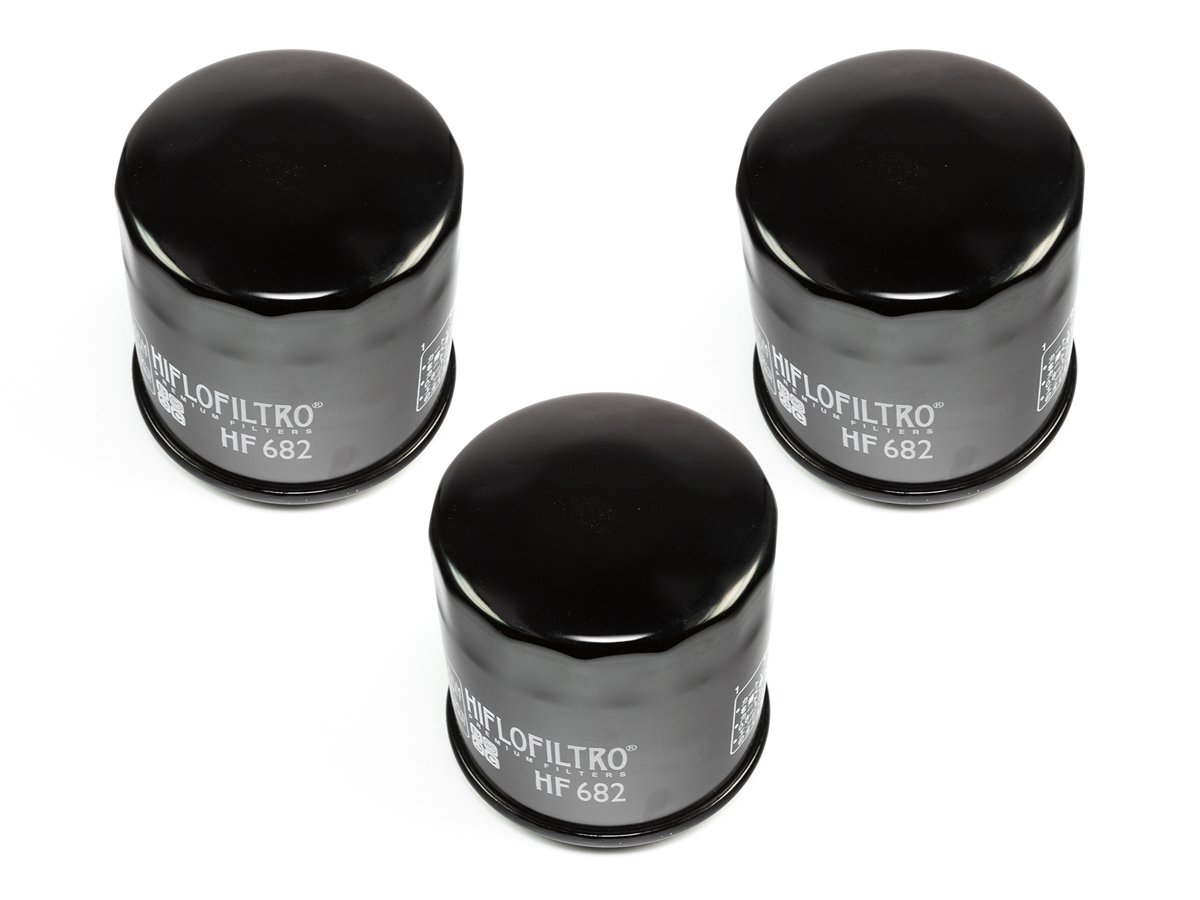 Ölfilter Set 3 Stück Hiflo HF682 für CFMOTO Explorer Goes Hyosung Triton Ölfilter Set 3 Stück Hiflo HF682 für CFMOTO Explorer Goes Hyosung Triton von HifloFiltro
