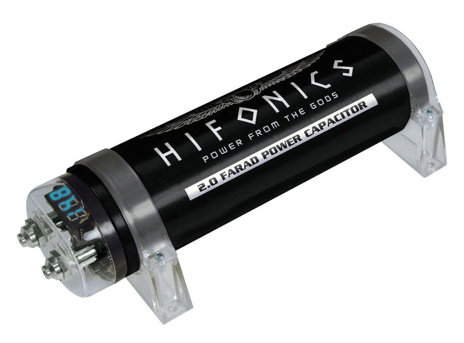 Hifonics HFC2000 2 Farad Powercap - 2F Kondensator für große Musikanlagen im Auto Elko Pufferspeicher Hifonics HFC2000 2 Farad Powercap - 2F Kondensator für große Musikanlagen im Auto Elko Pufferspeicher von Hifonics