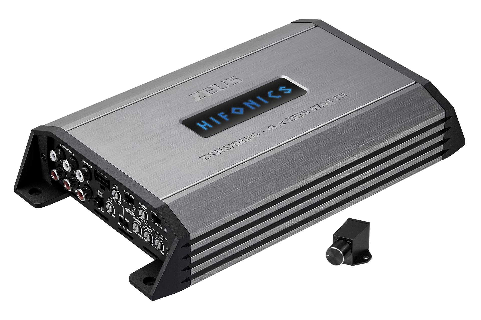 Hifonics ZXR900/4 4-Kanal Endstufe 900W Lautstärke-/Bass-/Höhen-Regelung Passend für (Auto-Marke) von Hifonics