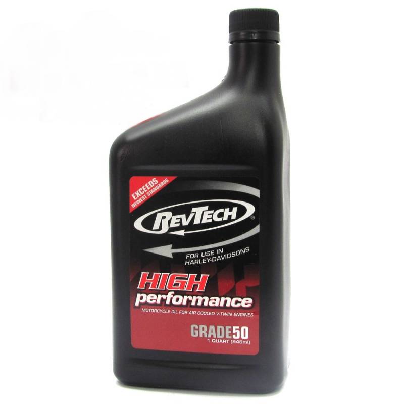 Motoröl SAE50 für die älteren Harley Davidson Modelle wie Knucklehead, Pan-Head & Shovel 1 Qt. (= 0,946 L) von High Performance