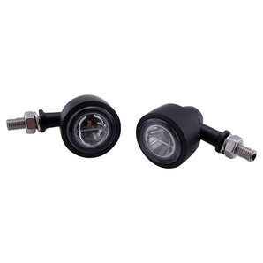 3in1 LED-Blinker CLASSIC-X1 Paar, schwarz oder silbern Highsider von Highsider