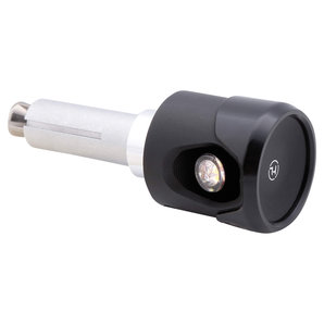 AKRON-FLASH 2in1 LED Lenkerendenblinker schwarz oder titan, Paar Highsider von Highsider