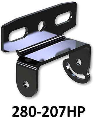 Highsider Akron-RS Pro Universal, Kennzeichenhalter - Schwarz von Highsider