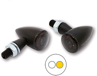 Highsider Apollo Bullet, LED Blinker/Positionslicht - Schwarz Highsider Apollo Bullet, LED Blinker/Positionslicht - Schwarz von Highsider