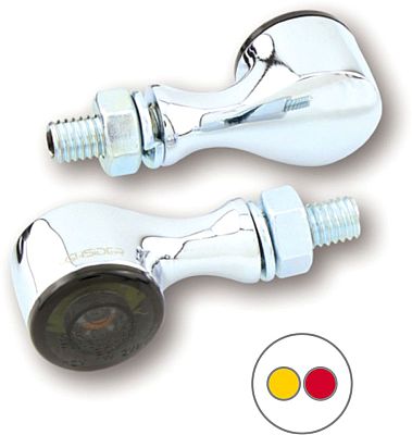 Highsider Apollo Classic, LED 3in1 Rückleuchte/Blinker - Verchromt von Highsider