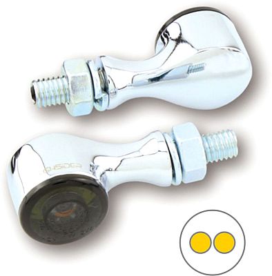 Highsider Apollo Classic, LED Blinker - Verchromt Highsider Apollo Classic, LED Blinker - Verchromt von Highsider